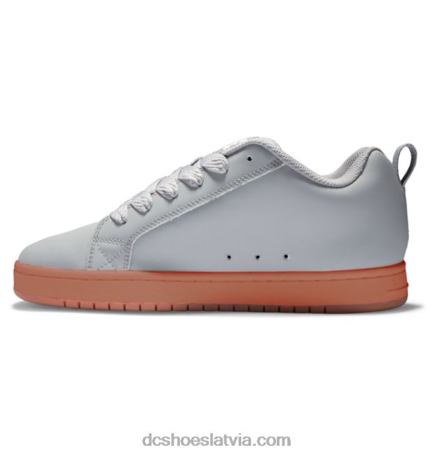 N008N294 vīriešu tiesas grafiķa apavi pelēks/gumija DC Shoes