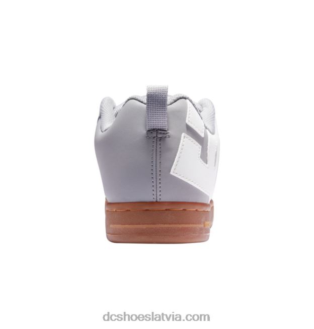 N008N294 vīriešu tiesas grafiķa apavi pelēks/gumija DC Shoes