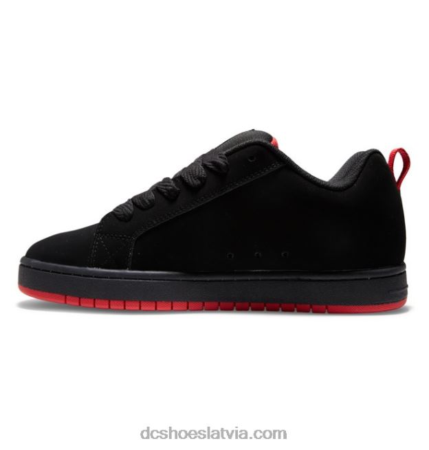 N008N295 vīriešu tiesas grafiķa apavi melns/pelēks/sarkans DC Shoes