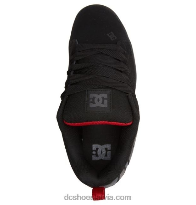 N008N295 vīriešu tiesas grafiķa apavi melns/pelēks/sarkans DC Shoes