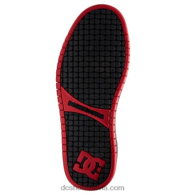 N008N295 vīriešu tiesas grafiķa apavi melns/pelēks/sarkans DC Shoes