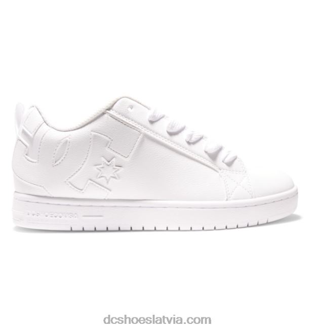 N008N296 vīriešu tiesas grafiķa apavi balts DC Shoes