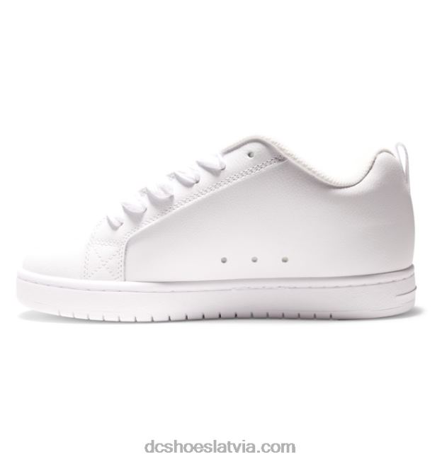 N008N296 vīriešu tiesas grafiķa apavi balts DC Shoes