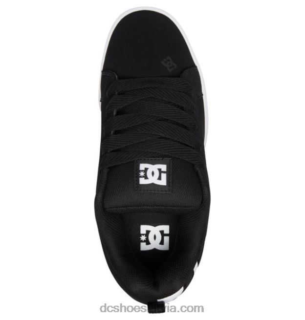 N008N297 vīriešu tiesas grafiķa apavi melns balts DC Shoes