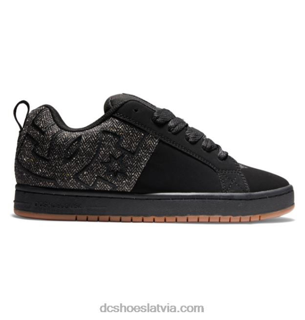 N008N298 vīriešu tiesas grafiķa apavi melns DC Shoes