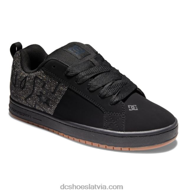 N008N298 vīriešu tiesas grafiķa apavi melns DC Shoes