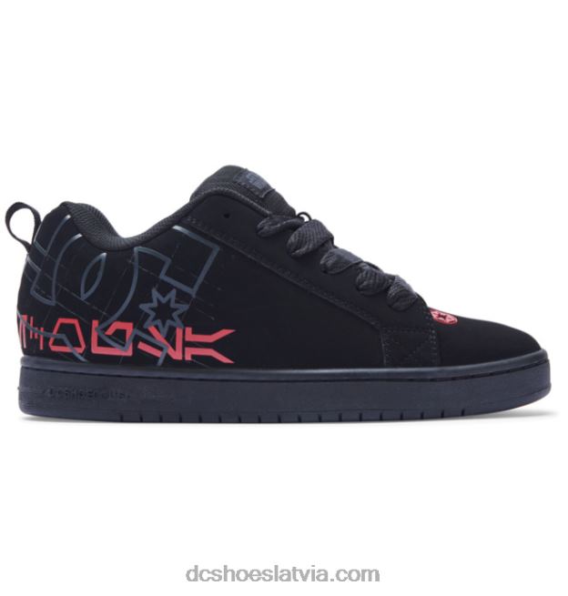 N008N300 vīriešu star wars dc tiesa graffik cupsole kurpes melns/pelēks/sarkans DC Shoes