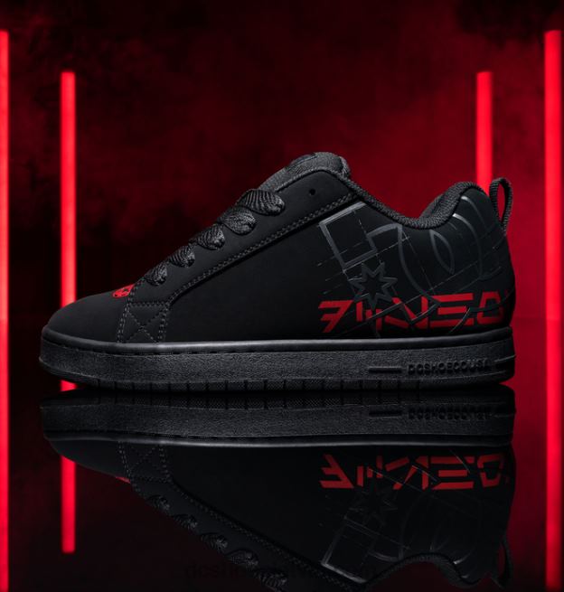 N008N300 vīriešu star wars dc tiesa graffik cupsole kurpes melns/pelēks/sarkans DC Shoes