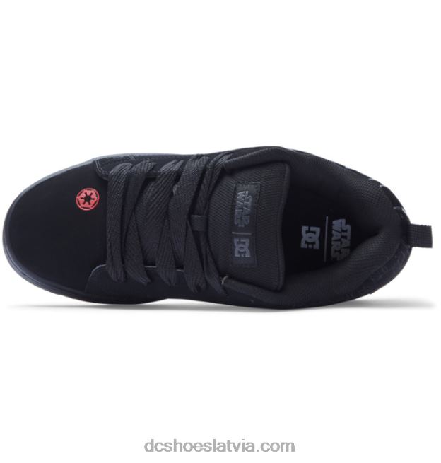 N008N300 vīriešu star wars dc tiesa graffik cupsole kurpes melns/pelēks/sarkans DC Shoes