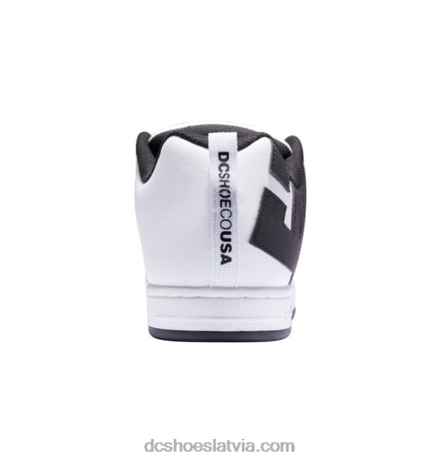 N008N67 vīriešu tiesas grafiķa apavi balts melns DC Shoes