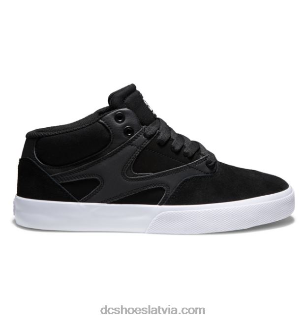 N008N107 kalis vulc mid - mid-top kurpes vīriešiem melns balts DC Shoes