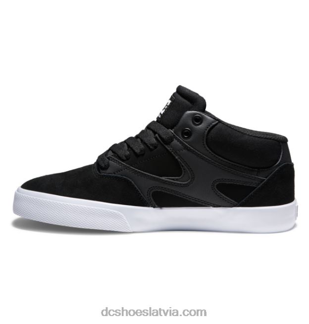 N008N107 kalis vulc mid - mid-top kurpes vīriešiem melns balts DC Shoes