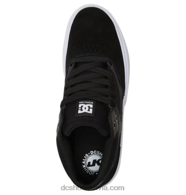 N008N107 kalis vulc mid - mid-top kurpes vīriešiem melns balts DC Shoes