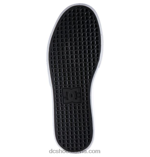 N008N107 kalis vulc mid - mid-top kurpes vīriešiem melns balts DC Shoes