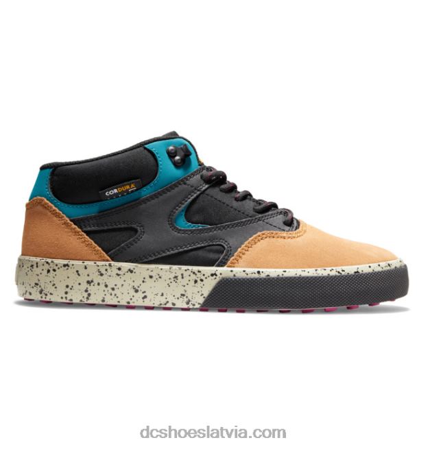 N008N316 vīriešu kalis vulc mid-top ziemas apavi melns/brūns/zaļš DC Shoes