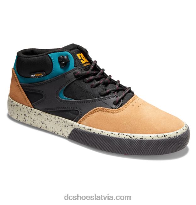 N008N316 vīriešu kalis vulc mid-top ziemas apavi melns/brūns/zaļš DC Shoes