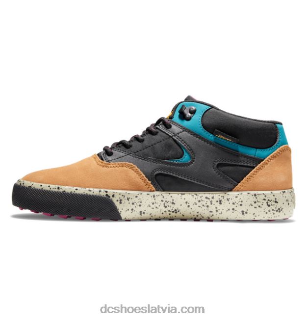 N008N316 vīriešu kalis vulc mid-top ziemas apavi melns/brūns/zaļš DC Shoes