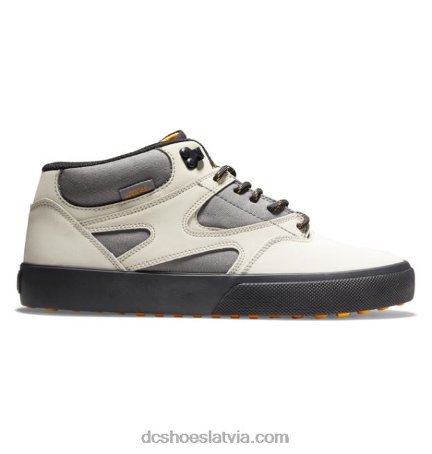 N008N342 vīriešu kalis vulc mid-top ziemas apavi viršu pelēks/zelta krēms DC Shoes
