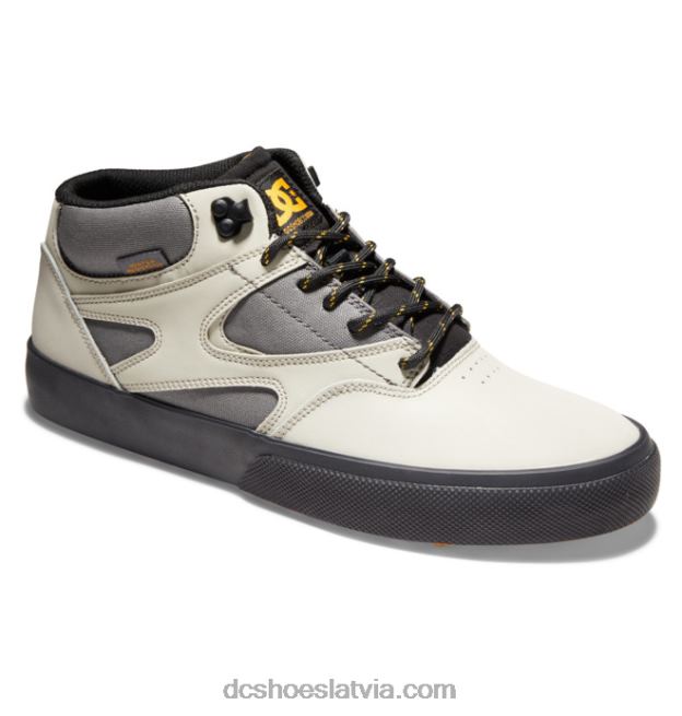 N008N342 vīriešu kalis vulc mid-top ziemas apavi viršu pelēks/zelta krēms DC Shoes