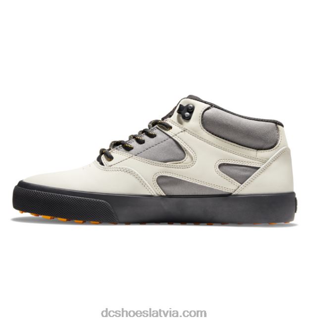N008N342 vīriešu kalis vulc mid-top ziemas apavi viršu pelēks/zelta krēms DC Shoes