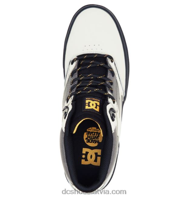 N008N342 vīriešu kalis vulc mid-top ziemas apavi viršu pelēks/zelta krēms DC Shoes
