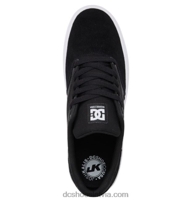 N008N359 vīriešu kalis vulc kurpes melns balts DC Shoes
