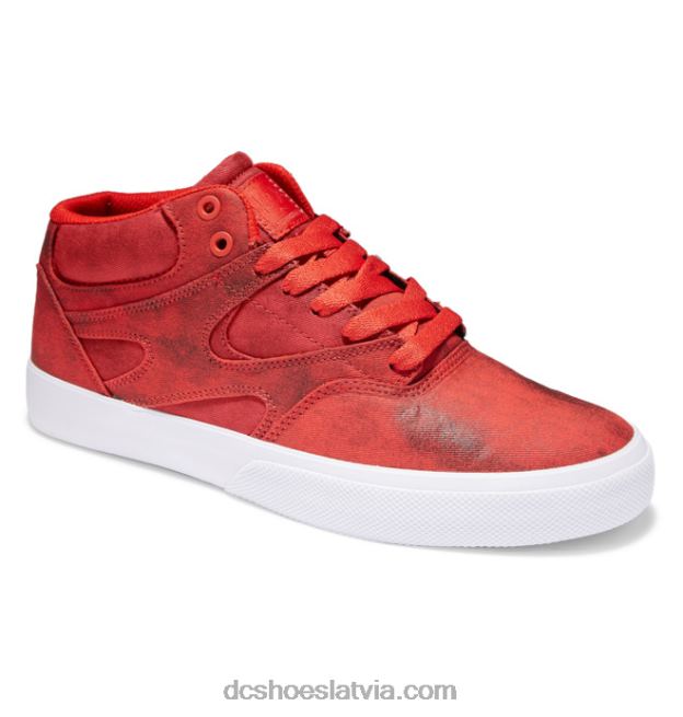 N008N374 vīriešu kalis vulc mid-top kurpes rūsa DC Shoes