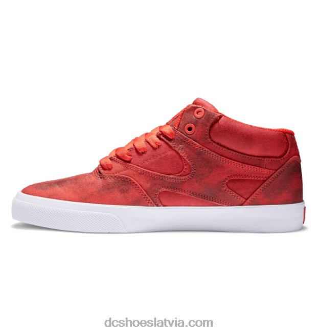 N008N374 vīriešu kalis vulc mid-top kurpes rūsa DC Shoes
