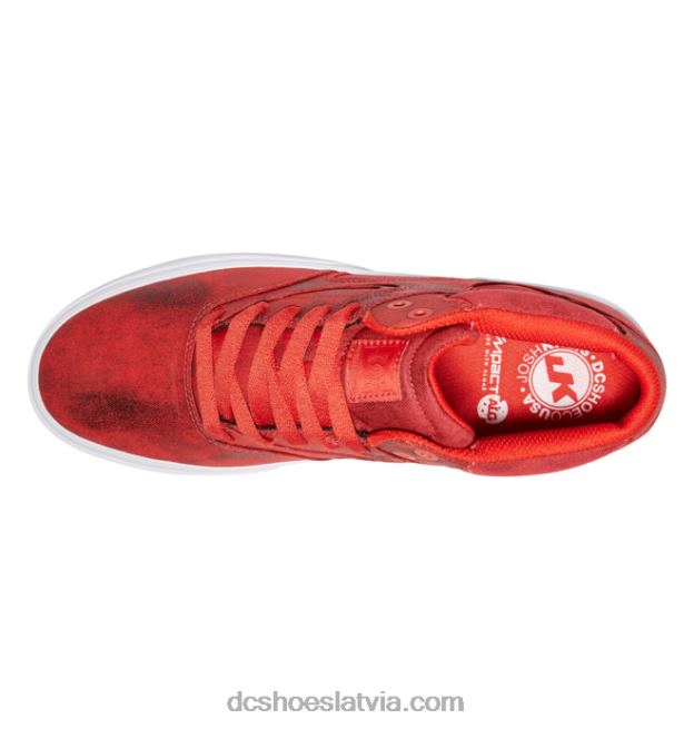 N008N374 vīriešu kalis vulc mid-top kurpes rūsa DC Shoes