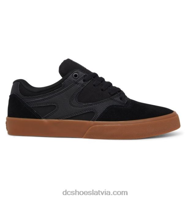 N008N62 kalis vulc - apavi vīriešiem melns/gumija DC Shoes