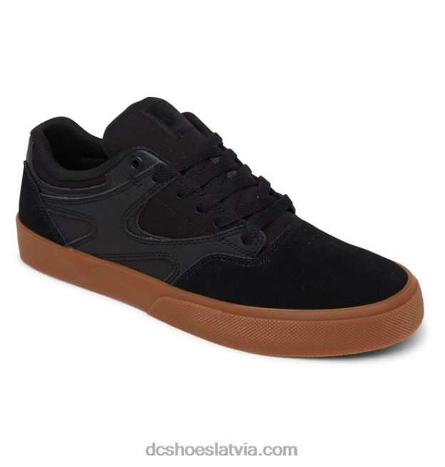 N008N62 kalis vulc - apavi vīriešiem melns/gumija DC Shoes