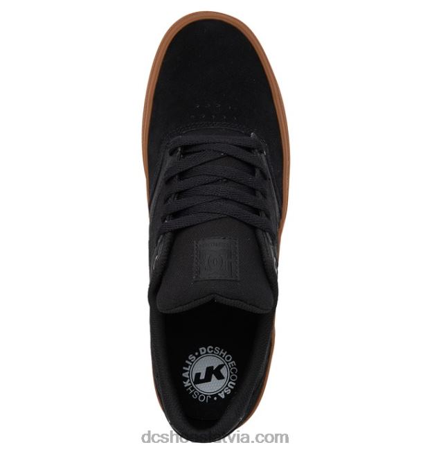 N008N62 kalis vulc - apavi vīriešiem melns/gumija DC Shoes