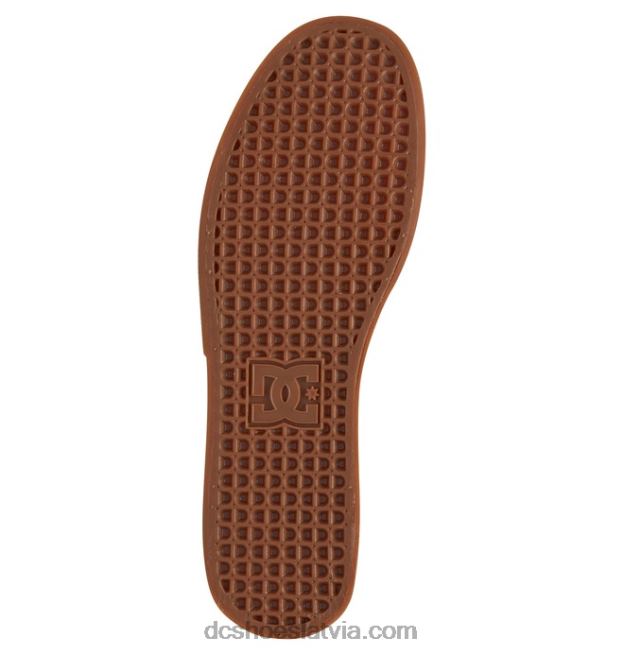 N008N62 kalis vulc - apavi vīriešiem melns/gumija DC Shoes