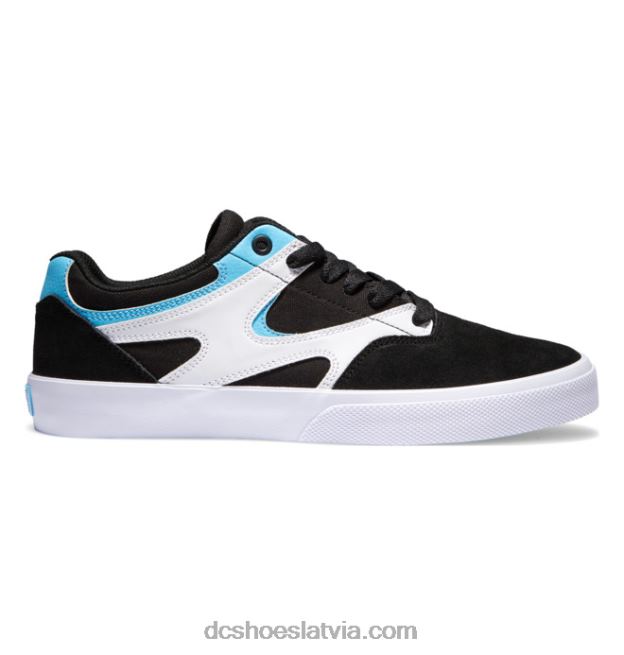 N008N63 kalis vulc - apavi vīriešiem melns/balts/zils DC Shoes