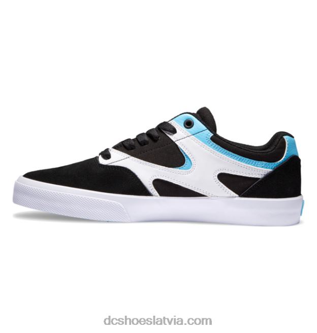 N008N63 kalis vulc - apavi vīriešiem melns/balts/zils DC Shoes
