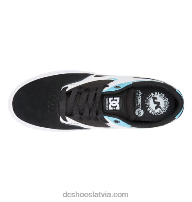 N008N63 kalis vulc - apavi vīriešiem melns/balts/zils DC Shoes