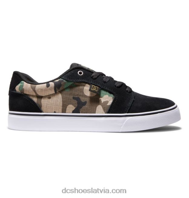 N008N150 vīriešu laktas kurpes melns/kamo DC Shoes