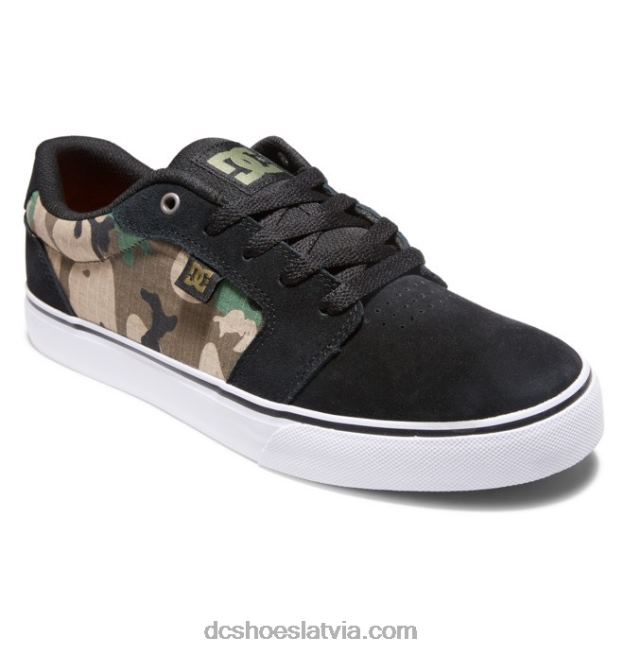 N008N150 vīriešu laktas kurpes melns/kamo DC Shoes