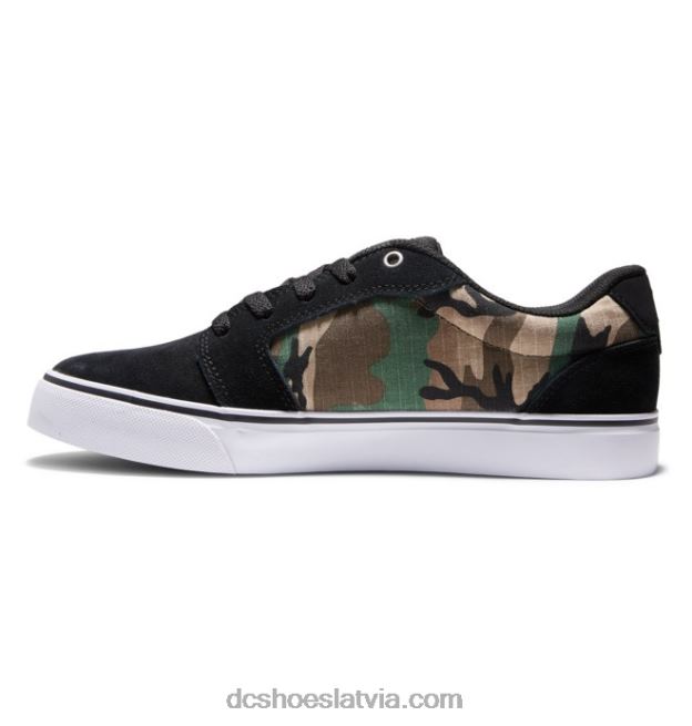 N008N150 vīriešu laktas kurpes melns/kamo DC Shoes