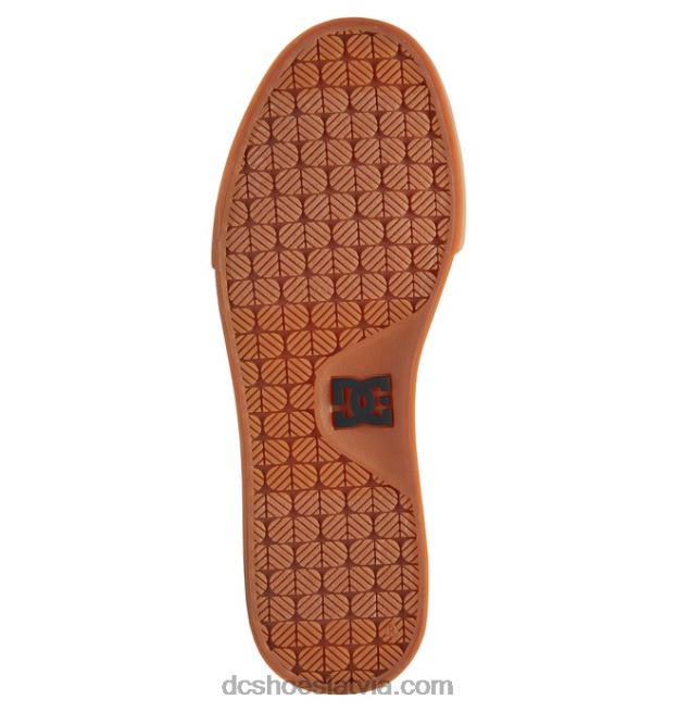 N008N160 vīriešu laktas audekla kurpes melns/gumija DC Shoes