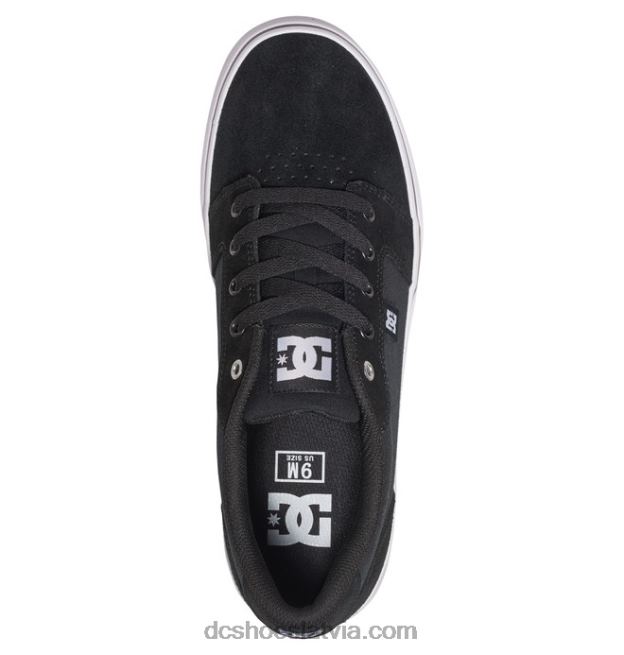 N008N163 vīriešu laktas kurpes melns balts DC Shoes
