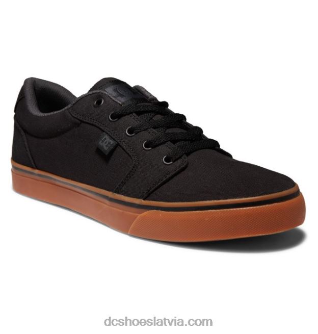 N008N174 vīriešu laktas kurpes melns/gumija DC Shoes