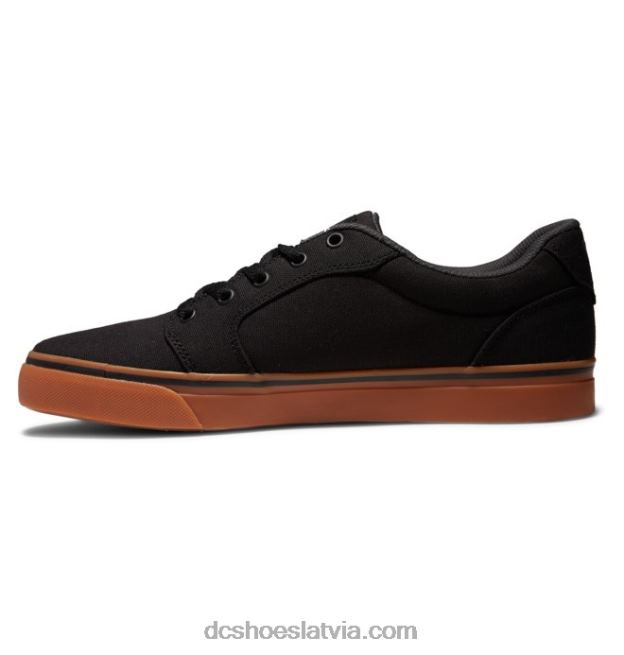 N008N174 vīriešu laktas kurpes melns/gumija DC Shoes