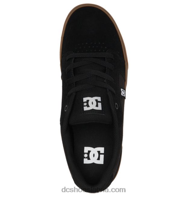 N008N174 vīriešu laktas kurpes melns/gumija DC Shoes