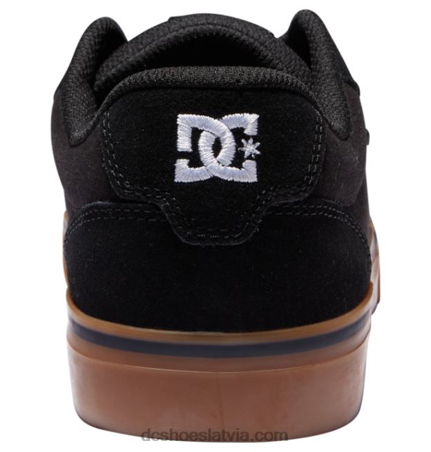 N008N174 vīriešu laktas kurpes melns/gumija DC Shoes