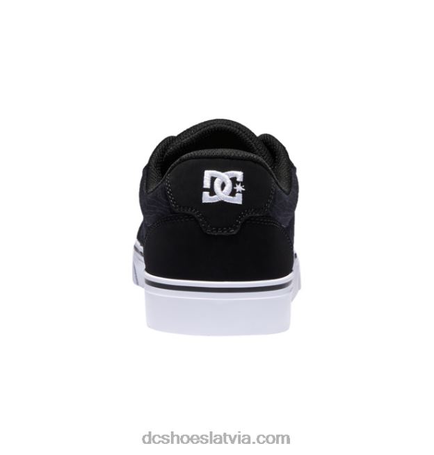 N008N232 vīriešu laktas kurpes melna/laima polka DC Shoes