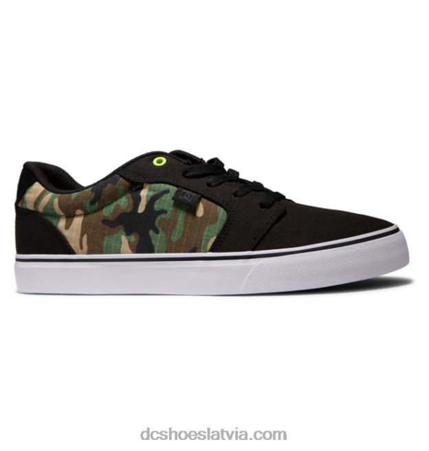 N008N287 anvil tx se - apavi vīriešiem melns/kamo DC Shoes