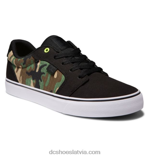 N008N287 anvil tx se - apavi vīriešiem melns/kamo DC Shoes