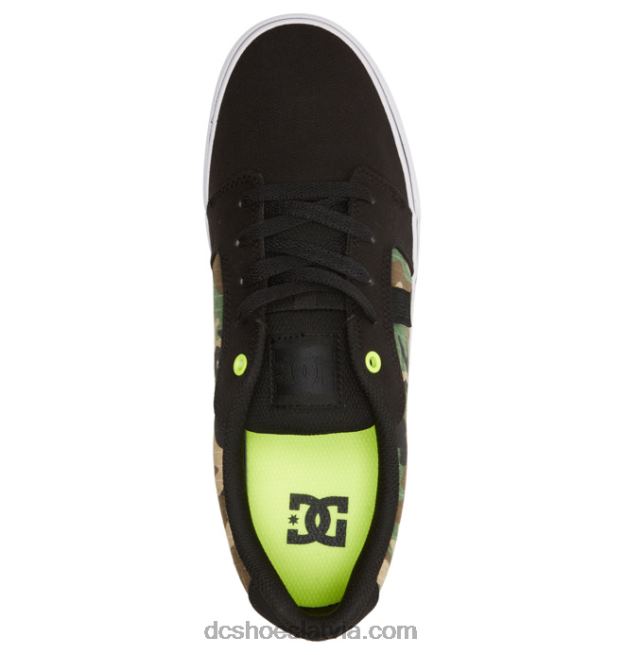 N008N287 anvil tx se - apavi vīriešiem melns/kamo DC Shoes
