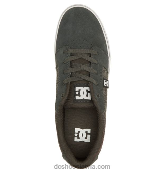 N008N306 vīriešu laktas kurpes zaļa/pelēka/balta DC Shoes